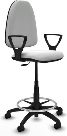 Piqueras y Crespo Silla De Oficina Piqueras Y Crespo Bfn01rn Blanco Alta