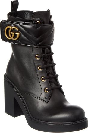 Gucci Double G Leather Boot