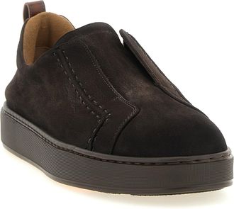 Santoni Victory Sneaker - Black