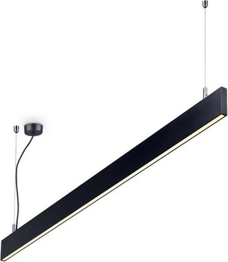 Ideal Lux Sospensione Modulare Moderna Linus Alluminio Nero Led 32W 4000K Luce Naturale