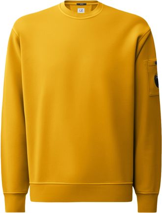 C.P. Company Brushed Diagonal Fleece Lens Sweatshirt