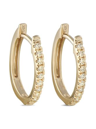 Luxury Bazaar Oorringen met diamant - Goud