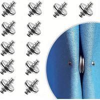 OEM Cortinas Opacas Con Fuertes Clips Magn&eacute;ticos Clips Que Bloquean La Luz Para Cortinas, F&aacute;ciles De Quitar Y Sin Necesidad De Herramientas. - Crezuo