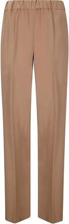 Alberto Biani Pantaloni con vita elasticizzata - Toni neutri