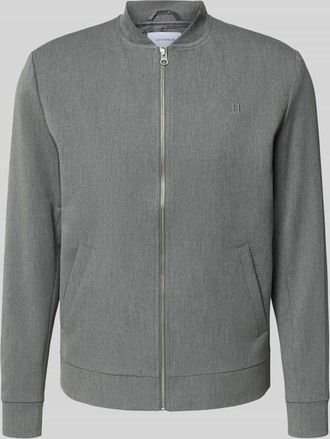 Les Deux Jacke mit Stehkragen Modell Como in Mittelgrau Melange, Größe XXL