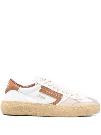 Puraai panelled sneakers - White