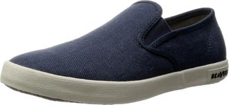 SeaVees Baja Slip On Classic Marine W024NS0LST Womens