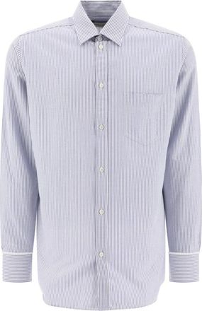 Golden Goose Camicia a righe Alvise - - Shirts - Uomo - Blu - M