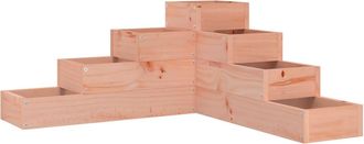 vidaXL Jardinera De 4 Niveles Madera Maciza Douglas 80,5x79x36 Cm Vidaxl