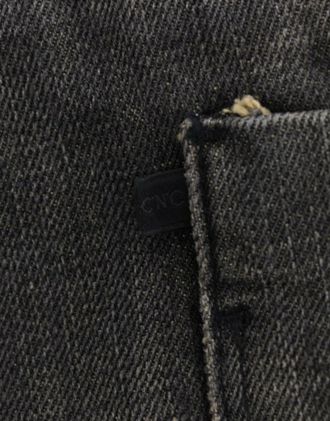 Costume National Womens Gray Distressed Jeans Cotton Clothing