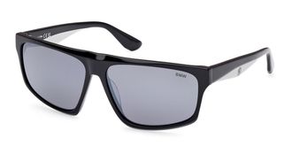 BMW BW0051-H Polarized 02C Mens Sunglasses Black Size 61