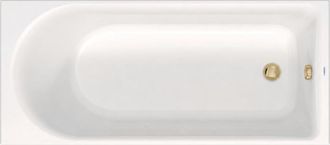 Duravit Ba&ntilde;era Recta 170 X 70 Duravit D-neo + Desag&uuml;e Dorado