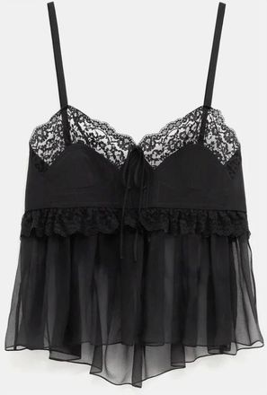 Chlo&eacute; Mujer, Camisetas, Negro, Talla: S