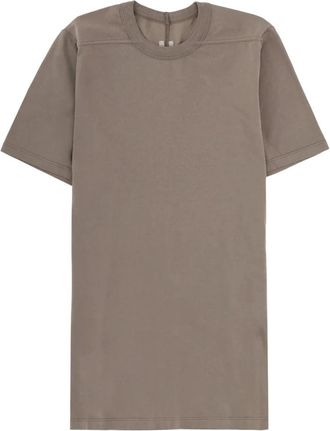 Rick Owens Level T-Shirt - Heren - T-shirts - Grijs - S - Katoen - Tops