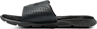 Under Armour Ignite 7 Graphic Strap Slide Pitch Grey Black 3026025-100