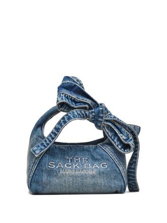 Marc Jacobs The Mini Sack Denim-Handtasche