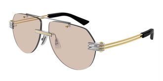 Bottega Veneta BV1342S 002 Mens Sunglasses Size 59