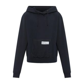 Maison Margiela Hoodies & sweatvesten, Heren, Blauw, M, Katoen, Hoodie