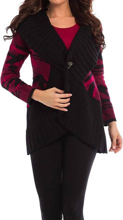 Angel Aztec Signature Wrap In Red/black