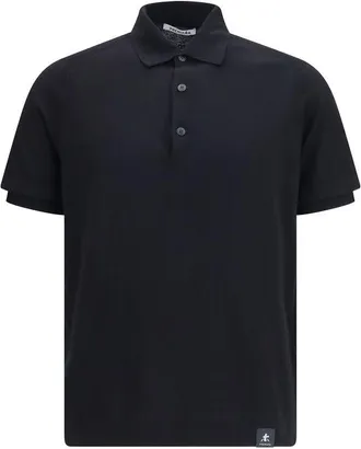 Premiata Black Cotton Polo Mens Shirt