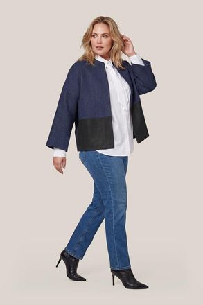 Mart Visser Louise Jacket Zwart / Navy Maxi