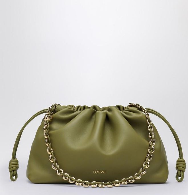 Flamenco Purse medium Light Moss