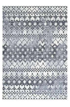 Jonathan Y Designs Azmar Moroccan Geometric Distressed Area Rug in Ivory/black at Nordstrom, Size 3Ft 0In X 5Ft 0In