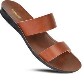 Aerosoft Ella Comfort Flat in Soft Brown at Nordstrom Rack, Size 10