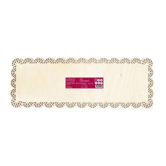 ScrapCooking Portapastel rect&aacute;ngulo de madera 36 x 13 cm