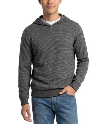 Naadam Wool & Cashmere-Blend Reverse Jersey Sweater Hoodie