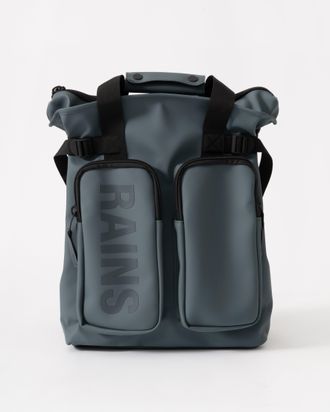 Rains Unisex Texel Backpack in Dark Grey - One Size