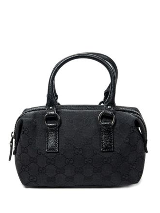 Gucci Borsa tote con monogramma GG - Nero