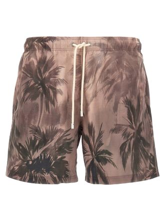 Palm Angels Sunset Palms Beachwear Multicolor