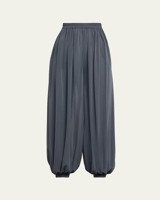 Ronny Kobo Dickens Tissue Jersey Balloon Pants