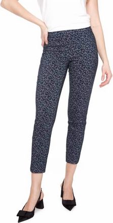 UP Womens Skinny Ankle Pants In Navy