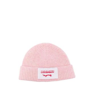 Charles Jeffrey Loverboy LOVERBOY by Charles Jeffrey, Beanies, male, Pink, Size: ONE SIZE Beanie