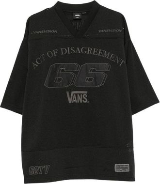 Vans AOD Mesh T-Shirt - Heren - T-shirts - Zwart - L - Polyester - Tops
