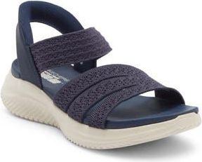 Skechers Swift-Fit Ultra Flex 3.0 Sandal in Navy at Nordstrom Rack, Size 11