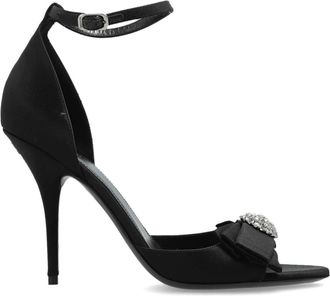 Balenciaga Avenue Palazzo Hak Sandalen - Dames - Sandalen met hakken - Zwart - 41 EU - Leer - Schoenen