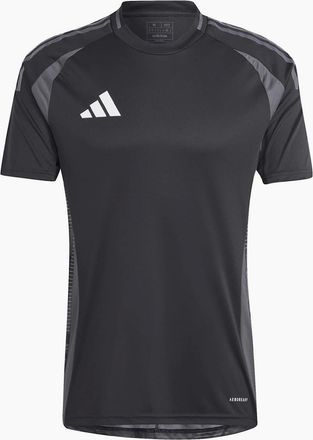 adidas Mens Crew Neck Raglan Sleeve Jersey T-Shirt - Black - Size: 34
