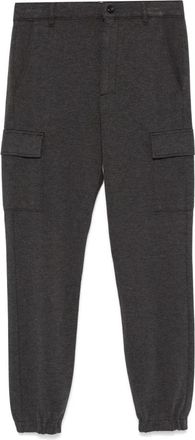 7 For All Mankind Cargo Track Pants - Heren - Straight fit broeken - Grijs - W36 - Rayon - Broeken