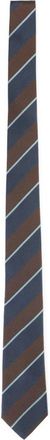 Paul Smith Gestreept Zijden Das - Heren - Stropdassen - Veelkleurig - ONE Size - Polyester - Accessoires