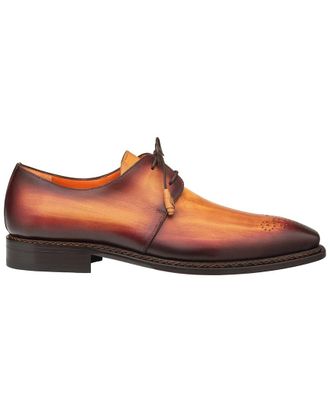 Mezlan Principe Patina Leather Derby Shoe