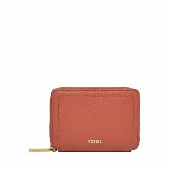 Fossil Womens Logan Accessory-Travelers Card Sleeves, Red, Small