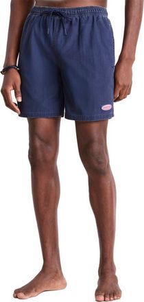 Vineyard Vines 6-Inch Island Swim Trunks in Nautical Navy at Nordstrom, Size X-Large