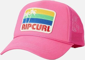 Rip Curl Womens Rip Curl Womens Mixed Revival Trucker Cap - Pink - Size: ONE size