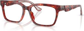 Ferrari 53mm Rectangle optical glasses in Tortoise at Nordstrom