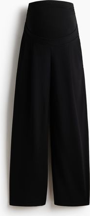 H&M MAMA Weite Hose - Schwarz