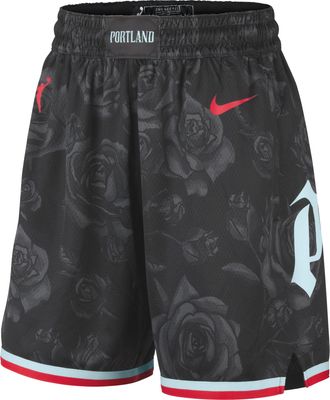 Nike Portland Fire Nike Womens Crossover WNBA Practice Shorts in Black | IO1119-010