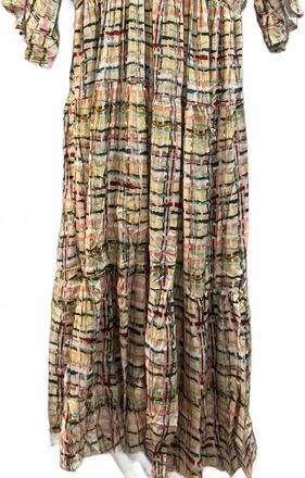 Entro Womens Picnic Maxi Dress In Multi